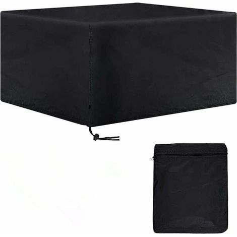 Garden Furniture Covers, Garden Table Covers Rectangular, Heavy Duty 420D Oxford Rattan Patio Furniture Set Cover, Waterproof Cover for Garden Furniture (18012074cm) (1/5)