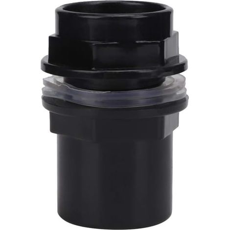 Pour Lot de 5 raccords de tuyau d'eau d'aquarium en PVC, connecteur de tube droit, accessoires pour aquarium (40 mm)