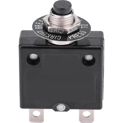 Coupe-circuit thermique 5A, réarmement manuel, protection contre surcharge et surintensité (1/5)