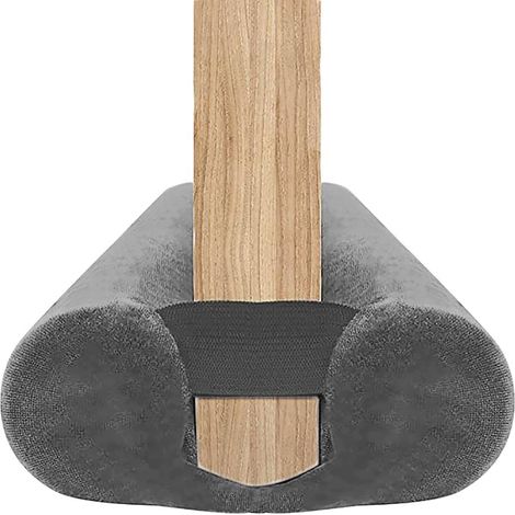 Boudin de Porte Isolant Froid Double Joint pour Porte 85-100 cm sans Colle - Bas de Porte Isolation - Dessous de Porte Anti Bruit Poussière Stop à l'air Froid Anti Souris Insectes (1/5)