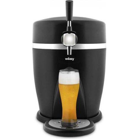 Tireuse à bière 5L – Température réglable 3°C à 6°C – Compatible fûts pressurisés – Système de refroidissement intégré – Weasy