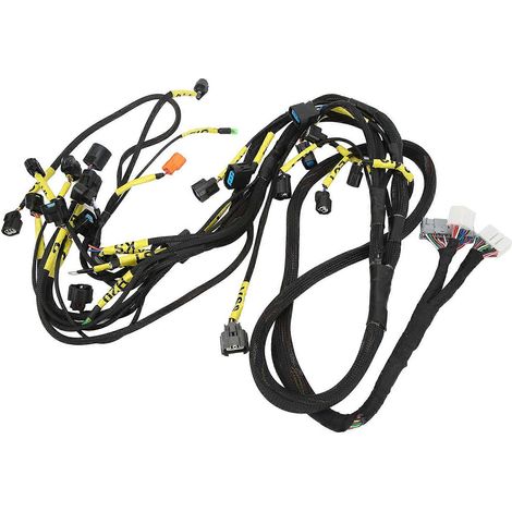 Faisceau de câblage moteur isolé et flexible de remplacement compatible avec les modèles K20 et K24 (1/5)