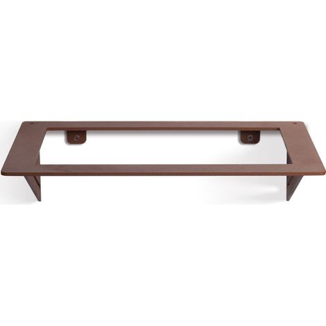 Staffa di Appoggio per Lavello 42x27,5x12,5 cm in Ferro Bracket-Line Ruggine