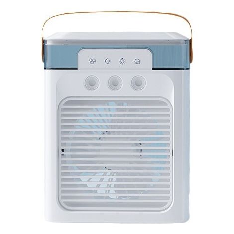 Ventilateur climatiseur USB avec télécommande, ventilateur brumisateur à trois orifices, refroidisseur d’air aromathérapie pour bureau, ventilateur à eau (1/2)