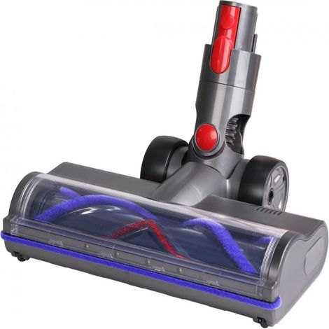 Tete De Brosse Motorisee - 26 Cm - 4 Led - Compatible Avec Aspirateurs Dyson V7 V8 V10 V11 V15 SV12 SV14 - Pour Sol Dur Parquet Carrelage - 1 Piece (1/5)