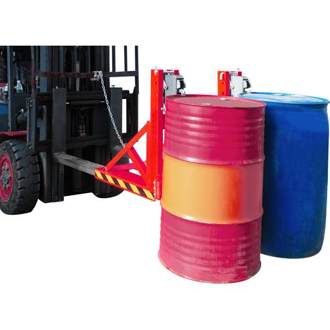 Pince à fûts pour chariot élévateur - 2 fûts - 2 x 500 kg MW Tools VTGA5002 (1/3)