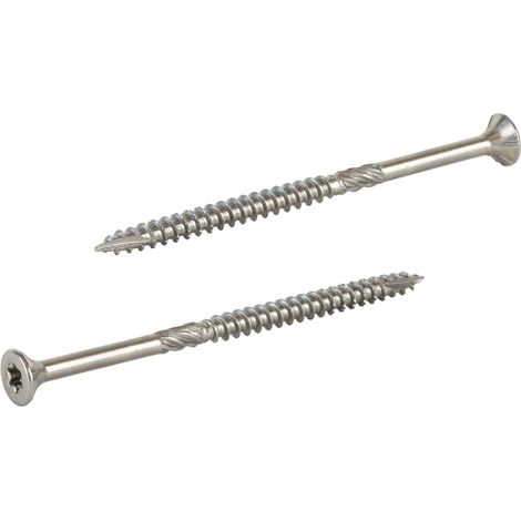 Vis aggloméré - Radix - Torx 30 - RVS - 6.0 x 100 mm/55 (100 pièces)