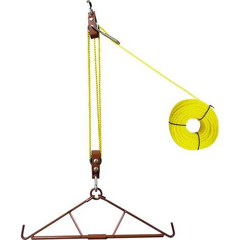 Palan de Chasse 300 kg avec Poulie (1/5)