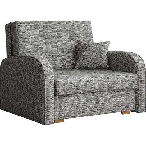 Fauteuil Silona I, Aragon 90, 85x103x98cm, Tissu, Pieds: Bois, 0, Mobilier déjà assemblé (1/5)