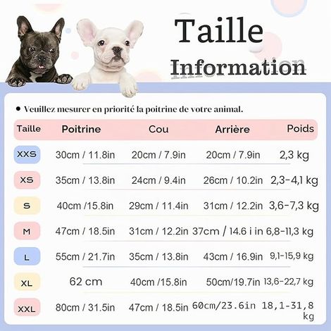 Pull Chien - Pull Lavable - Élastique - Rayé - Chihuahua, Yorkshire Terrier - Rose XXS (1/4)