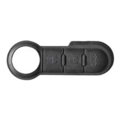Pulsante Ricambio Guscio Auto Fiat SIPRSC8 Silca 4 Pezzi