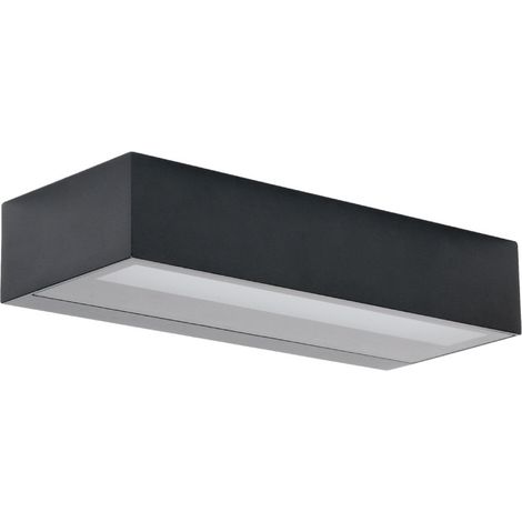 applique à led - aric alis up et dw - 13w - 3-4000k - cct - noir - aric 51212 (1/5)