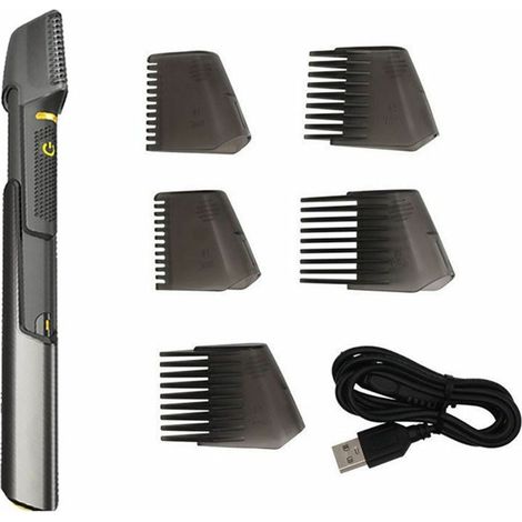 Rasoir électrique 3 en 1, kit de soin comprenant tondeuse à barbe et tondeuse à cheveux, longueur réglable (1/5)