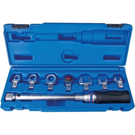 KING TONY - Coffret clé à déclenchement 345122DG 4-20Nm + 6 embouts 9x12 (1/2)