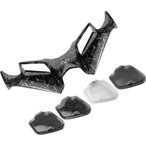 Couvercle de boîte à outils de moto résistant aux chocs, accessoire de personnalisation pour coffre de rangement avant de moto (1/5)