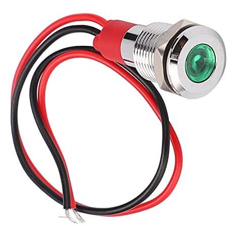 Voyant LED en Métal Voyant étanche Voyant D'avertissement LED 10mm(220V) (1/5)