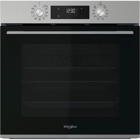 Whirlpool OMK58HU0X forno 71 L Nero, Acciaio inox (1/5)