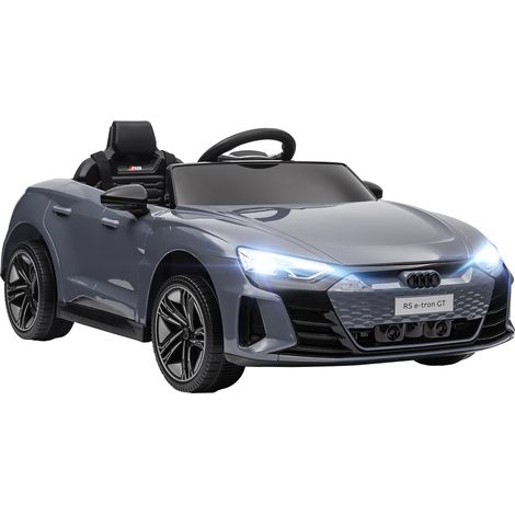 Macchina Elettrica per Bambini 3-5 Anni 103x58x41 cm con Telecomando Sospensioni e Clacson Grigio e Nero (1/5)