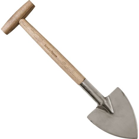 Kent & Stowe Stainless Steel Perennial Spade Border Plants Heavy Duty Ash Handle
