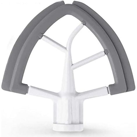 Mélangeur à tête inclinable pour Kitchenaid Essential en silicone Flex Edge avec grattoir intégré, taille 4 55 QT (1/4)
