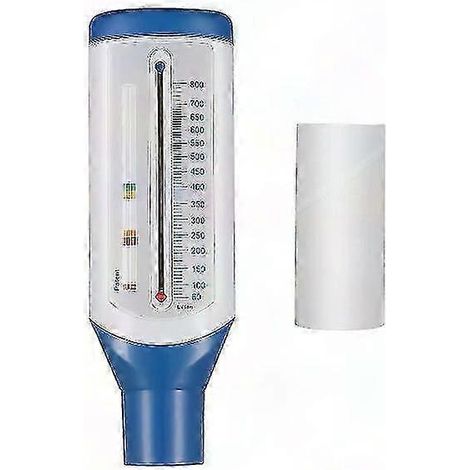 Spiromètre portable avec débitmètre de pointe pour le test de la fonction pulmonaire chez l'adulte asthmatique (1/5)