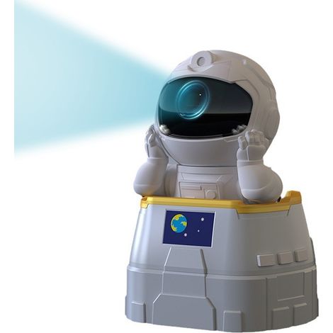 Sternenprojektor in Astronautenform mit Fernbedienung, einstellbarem Winkel und Timer (2 Modi) (1/5)