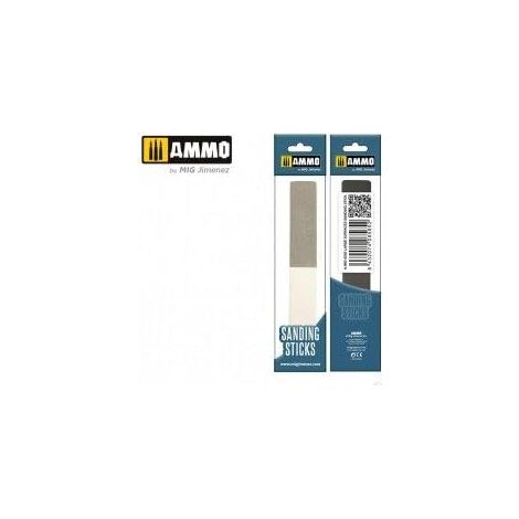 Outil de finition Vallejo a.mig-8565 3 grains flexibles 18 cm (1/2)