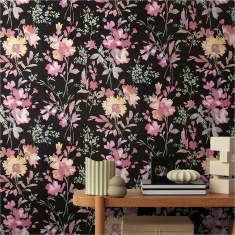 A.S. Creation Vliestapete 10.05 x 0.53 m Livingwalls Blumentapete Bunt 790612 Floral CosmoLiving by Cosmopolitan (1/5)