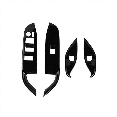 Garniture de panneau d'accoudoir de porte intérieure de voiture, bouton de lève-vitre pour Toyota Noah/Voxy 90 (1/5)