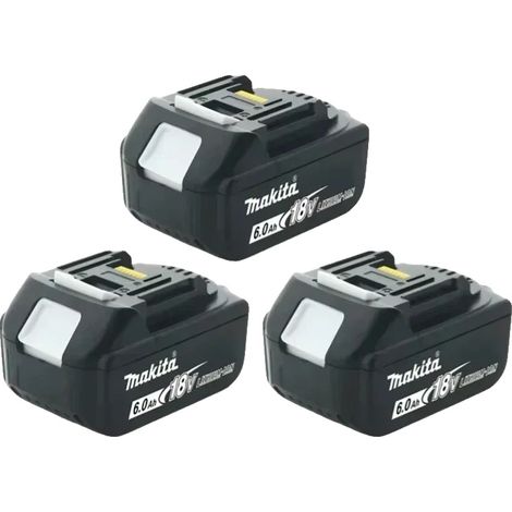 Batteria, 18V, 6000mAh, 3 pezzi 6.0Ah (1/2)