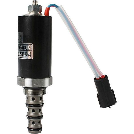 Électrovanne de pompe hydraulique SKX5/G24-202 pour pelle hydraulique SY135-- (1/5)