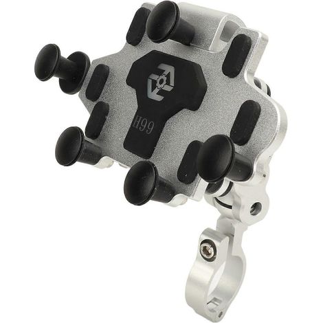 Support de téléphone pour moto, rotatif à 540°, réglable sur 2 vitesses, support de téléphone stable pour motos