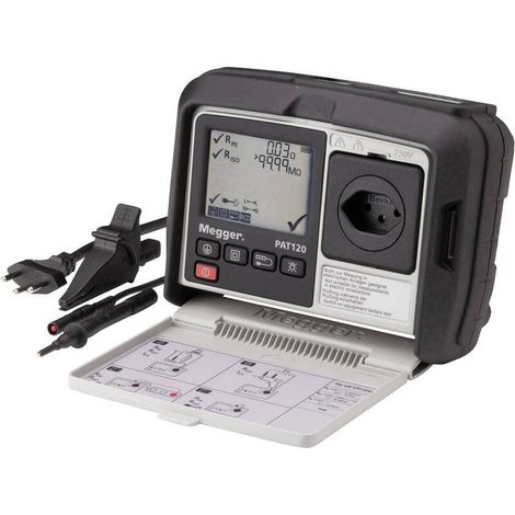 [GEBRAUCHT] B-Ware Megger PAT120 Gerätetester VDE-Norm 0701-0702 Messgeräte Testgerät Prüfgerät (1/2)