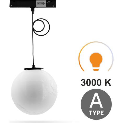 Lampada Earth 3000K calda per piste magnetiche SMART TRACK 48VDC (1/5)