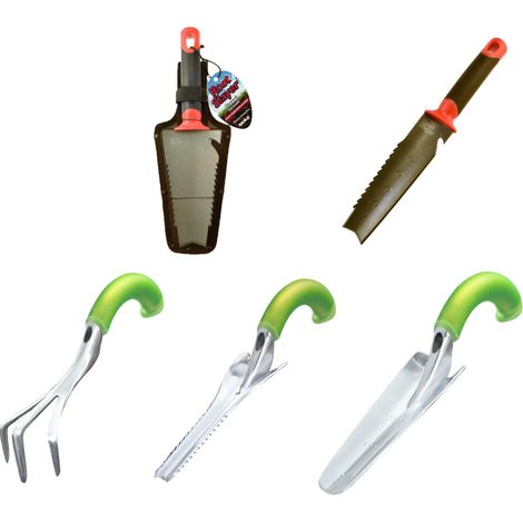 RootSlayer™ Handwerkzeug-Paket - Langlebige, vielseitige Leichtgewichtswerkzeuge - Graben/Schneiden/Umgraben/Unkrautvernichten/Anbauen (1/5)
