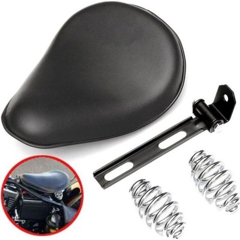 3"-Solositzstütze + Feder für Harley Chopper Bobber Custom