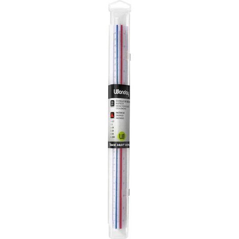 Kutsch - Echelle de réduction - 30cm - 1:20/1:25/1:50/1:75/1:100/1:125