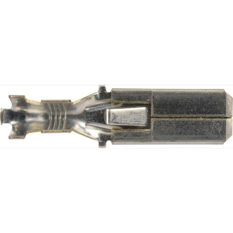 Terminale piatto per cavi con punta 9,5x1,17mm per cavi da 4-6mm2 (1/2)
