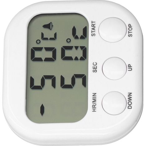 Thermomètre à sonde alimentaire 2 en 1, thermomètre numérique pour viande, fumoir, barbecue et four de cuisine (1/5)