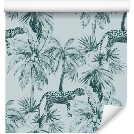 Papier peint animaux sauvages pour salon et chambre 50x1000 cm (1/5)