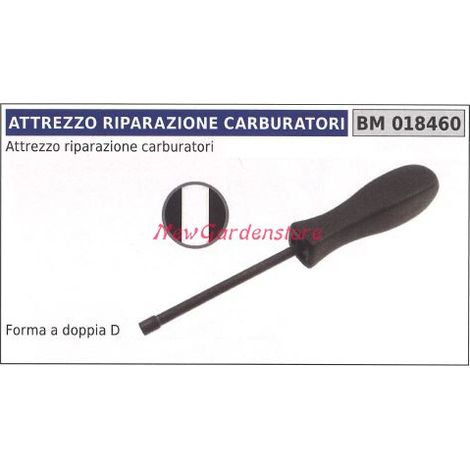 NEW GARDEN STORE Vergaser-Reparaturwerkzeug Doppel-D-Form 018460