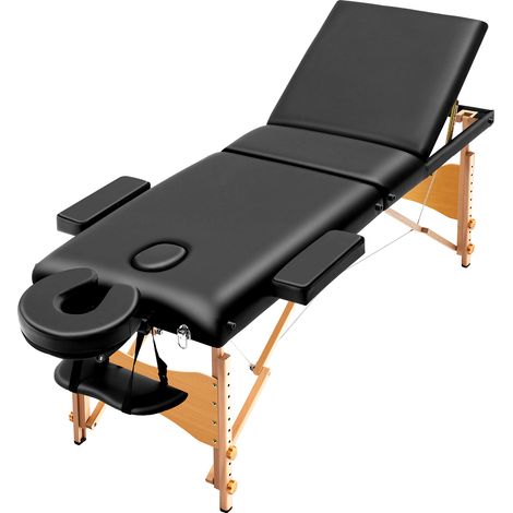 Massageliege Massagebank Klappbar Höhenverstellbar Tragbare Massagebett Bänke (1/5)