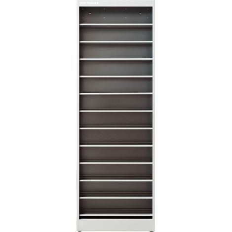 Armoire en acier sans porte 12 étagères MW Tools DEBK48L