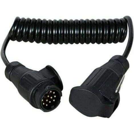 Câbles d'extension pour remorques 13-13Pin 3M Câblage Prise Caravane Rallonge spirale câble pour véhicules (1/5)