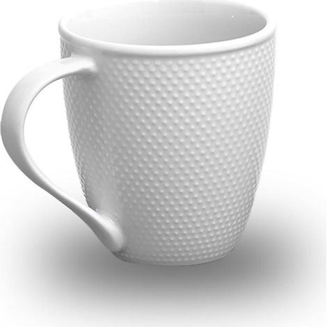 LAGUIOLE CUISSON - Lot de 6 mugs blanc - "Serenity"
