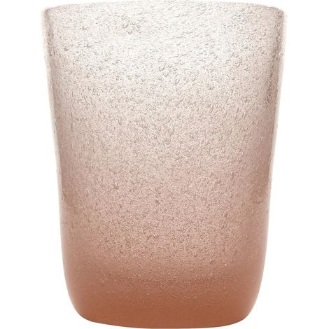 Zani Serafino Bicchiere Acqua Memento Tumbler Peach Pasta di Vetro