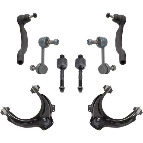 KIT BRACCIO OSCILLANTE 8 PEZZI COMPATIBILE CON HONDA ACCORD VII Tourer (CM, CN) 2.0 (CM1 / Kit Sospensione Completo OE/OEM / Bracci Oscillanti + Testine Sterzo / Sostituzione Diretta OEM