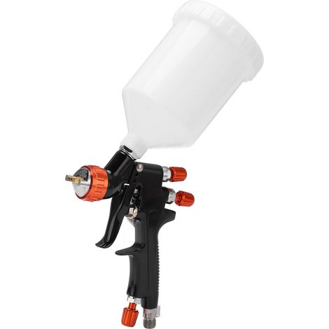Kit pistolet à peinture haute atomisation avec buse de 1,3 mm pour retouches d'apprêt et de vernis transparent automobile (1/5)