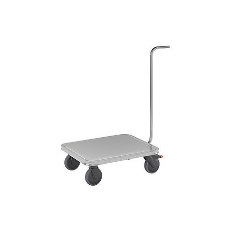 kaiserkraft  Ochetta in acciaio inox  set di ruote in plastica