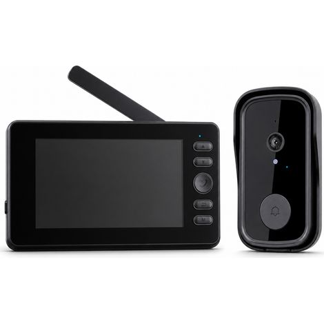 M10S Wireless Digital Door Viewer with 4.3" Screen for Door (1/5)